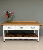 Bakkerswerkbank, Industriële werkbank, Dressoir, Toonbank, Ophalen of Verzenden