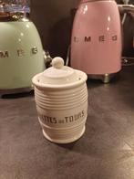 Mooie Franse Bandenkan met deksel Riltettes de Tours, Antiek en Kunst, Verzenden