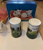 Leuke Koeien Zout en Peperstel + Decoratie, Ophalen of Verzenden, Zo goed als nieuw