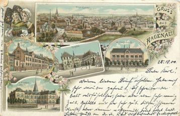 (701-250-027) Hagenau Litho beschikbaar voor biedingen