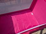 Fel roze Campingbedje 2 matrassen en tas, Ophalen, Gebruikt, Ledikant