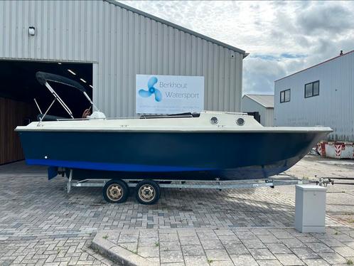 Tekoop: kajuitboot met 4 cil renault marine inboard / toilet, Watersport en Boten, Motorboten en Motorjachten, Gebruikt, Polyester