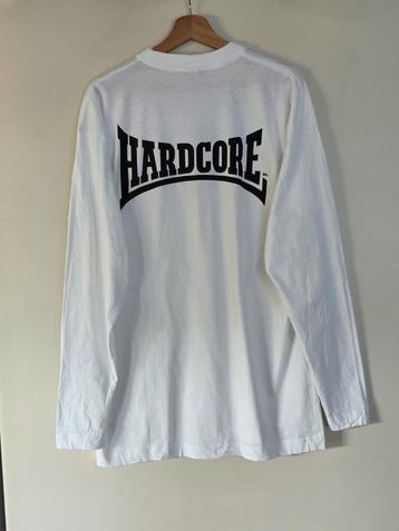 Hardcore Longsleeve XL wit  beschikbaar voor biedingen