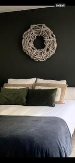 Robuuste Houten Krans - 70cm, Huis en Inrichting, Ophalen, Zo goed als nieuw