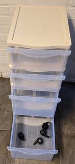 Opbergrek met wieltjes - handig en mobiel!, Huis en Inrichting, Kasten | Dressoirs, Ophalen, Gebruikt, 25 tot 50 cm, Minder dan 50 cm
