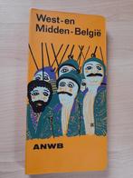 ANWB REISGIDS NR. 15 WEST- EN MIDDEN BELGIE MET KAART, Europa, Ophalen of Verzenden, Reisgids of -boek, Gelezen
