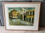Litho Jeroen Hermkens titel Verona 1992, Antiek en Kunst, Ophalen