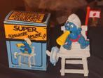 Supersmurf 4.0242 Baywatch smurf Schleich + doosje, Verzamelen, Verzenden, Nieuw, Overige Smurfen, Poppetje, Figuurtje of Knuffel