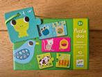 Djeco Puzzle Duo Habitat - Compleet!, 2 tot 4 jaar, 10 tot 50 stukjes, Ophalen of Verzenden, Zo goed als nieuw