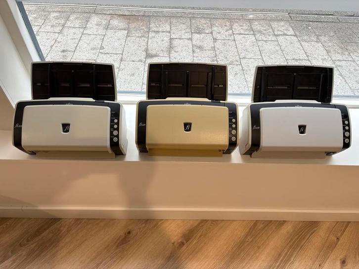2x Fujitsu fi-6130 Compacte Document Scanners - Perfect voor, Computers en Software, Scanners, Gebruikt, Documentscanner, Windows