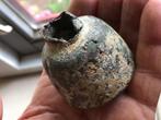 Bodemvondst Romeins dun brons potje archeologisch apart., Antiek en Kunst, Ophalen of Verzenden