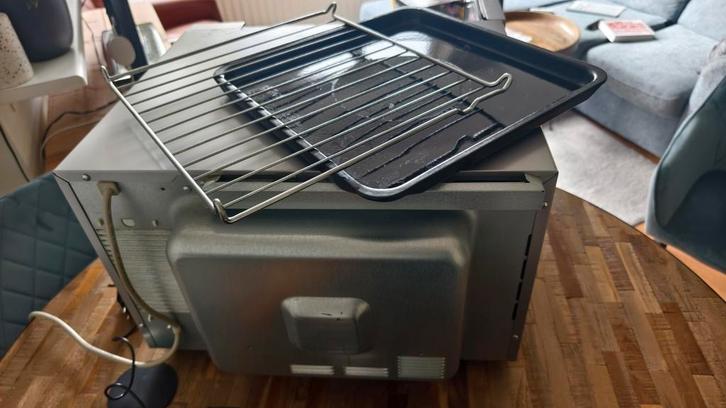 Sharp R969(In) Combimagnetron - Gebruikt, Witgoed en Apparatuur, Magnetrons, Gebruikt, Vrijstaand, Combimagnetron, 45 tot 60 cm