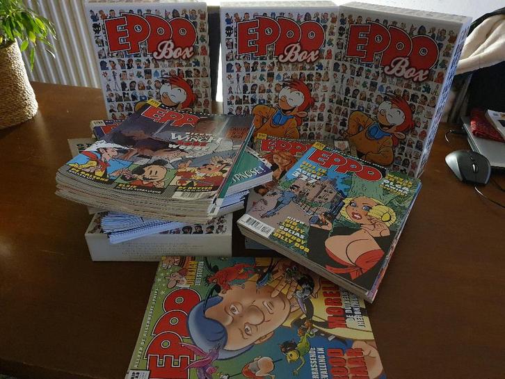 Eppo stripboeken, Boeken, Stripboeken, Gelezen, Meerdere stripboeken, Ophalen