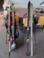 Oude Ski's Klassiek paar en Carve paar, 160 tot 180 cm, Gebruikt, Carve, Skiën