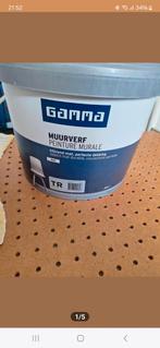 GAMMA Muurverf mat 10 liter

Nieuw!, Minder dan 5 liter, Ophalen, Nieuw, Verf