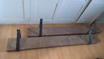 2 wandplanken met dragers., Huis en Inrichting, Woonaccessoires | Wandplanken en Boekenplanken, Ophalen, Zo goed als nieuw
