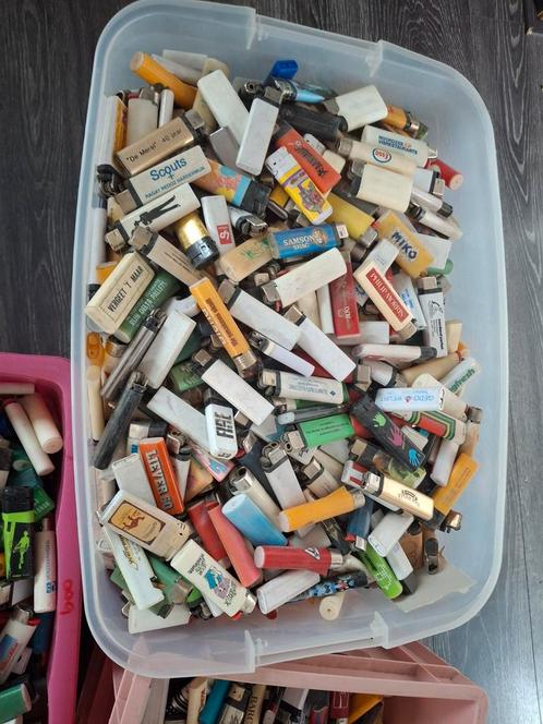 Grote verzameling aanstekers, zie alle foto's, Verzamelen, Rookartikelen, Aanstekers en Luciferdoosjes, Gebruikt, Aansteker, Ophalen of Verzenden
