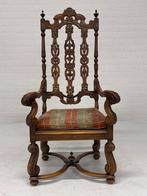 Gotische Jacobijnse stoel - 19e eeuw, Antiek en Kunst, Ophalen