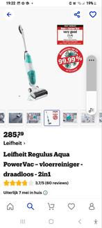 2-in-1 Leifheit PowerVac - Zuigen & Dweilen!, Ophalen of Verzenden