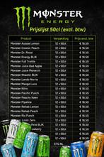 Monster Energy, Diversen, Ophalen