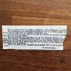 Friesland. 1945 vlak voor Bevrijding. Aan de onderduikers, Verzamelen, Militaria | Tweede Wereldoorlog, Verzenden, Nederland