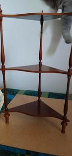 Victoriaanse mahonie houten hoektafel, Huis en Inrichting, Ophalen