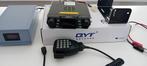 QYT 980 Plus Dualband Transceiver  met Voeding en antenne, Ophalen of Verzenden, Zo goed als nieuw, Zender en Ontvanger