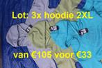 Lot: 3x Tom Tompson heren hoodie 2XL XXL met print nieuw, Nieuw, Overige maten, Tom Tompson, Verzenden