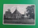 Oostvoorne aan Zee, gezicht op Raadhuis en kerkje. 1938. Klf, Verzenden, Gelopen, Zuid-Holland