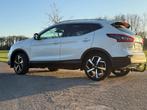 Nissan Qashqai 1.2 Tekna Plus, Vol leer, Panoramadak, Auto's, Voorwielaandrijving, Zwart, 4 cilinders, Wit