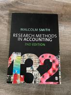 Malcolm smith research methods in accounting, Ophalen of Verzenden, Zo goed als nieuw