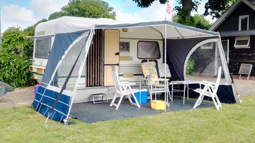 Zeer complete Chateau le Car Trophee 400, Caravans en Kamperen, Caravans, Particulier, tot en met 3, 500 - 750 kg, Treinzit, Chateau