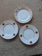 3 x ontbijt borden bernardaud Limoges, Ophalen of Verzenden, Zo goed als nieuw, Detector, Sensor of Melder, Overige soorten