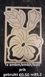 Borduurmal, Ophalen of Verzenden, Overige thema's, Pons of Mal