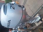 Te koop honda 20pk viertakt inclusief accu tank en afstandsb, Watersport en Boten, Buiten- en Binnenboordmotoren, Ophalen, Benzine