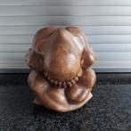 Z.g.a.n Yogiman Boeddha v hout 15 cm, Ophalen, Zo goed als nieuw