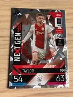 Panini & Topps kaarten Kenneth Taylor - Ajax 4x, Ophalen of Verzenden, Zo goed als nieuw, Ajax, Spelerskaart