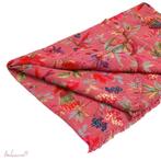 Rose plaid paradise 130 x 170 cm leuk kado verjaardag, Huis en Inrichting, Woonaccessoires | Plaids en Woondekens, Ophalen of Verzenden