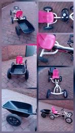 skelter met kar, Kinderen en Baby's, Speelgoed | Buiten | Skelters, Ophalen, Gebruikt, Overige merken, Met kar of aanhanger