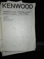 Kenwood blender/food processor, Witgoed en Apparatuur, Keukenmixers, Ophalen, 4 liter of meer, 3 snelheden of meer, Zo goed als nieuw