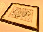 Besseling Kopergravure Aloud Spanje incl. Lijst Oude Kaart K, Ophalen