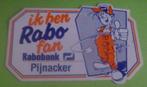 Stickers Ik ben Rabo fan Amsterdam(Rabobank), Verzamelen, Ophalen of Verzenden, Nieuw, Bedrijf of Vereniging