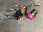 Hobbywing Quicrun 10bl60 esc 3652 3250kv motor set 3s, Ophalen of Verzenden, Zo goed als nieuw, Elektro, Onderdeel