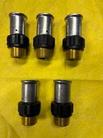 5x HENCO puntstuk 32x3/4 buitendraad, Ophalen of Verzenden, Zo goed als nieuw, Overige typen