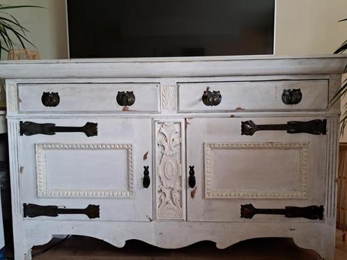Kast antiek whitewash, Antiek en Kunst, Antiek | Meubels | Kasten, Ophalen
