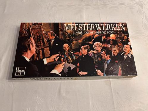 Clipper bordspel Meesterwerken Het kunstveilingspel!, Hobby en Vrije tijd, Gezelschapsspellen | Bordspellen, Zo goed als nieuw