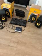 dj set (pioneer ddj 400) incl. boxen (KRK rokit5) compleet, Muziek en Instrumenten, Dj-sets en Draaitafels, Ophalen of Verzenden