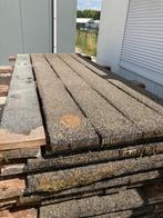 brugdelen hardhouten brugdek vlonders  dragline schotten, Tuin en Terras, Ophalen, Gebruikt, Hout