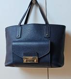 Furla originele donkerblauw tas van echte leder., Verzenden, Zo goed als nieuw, Blauw, Handtas