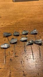 9 speldjes met verschillende treinen, Ophalen of Verzenden, Zo goed als nieuw, Transport, Speldje of Pin